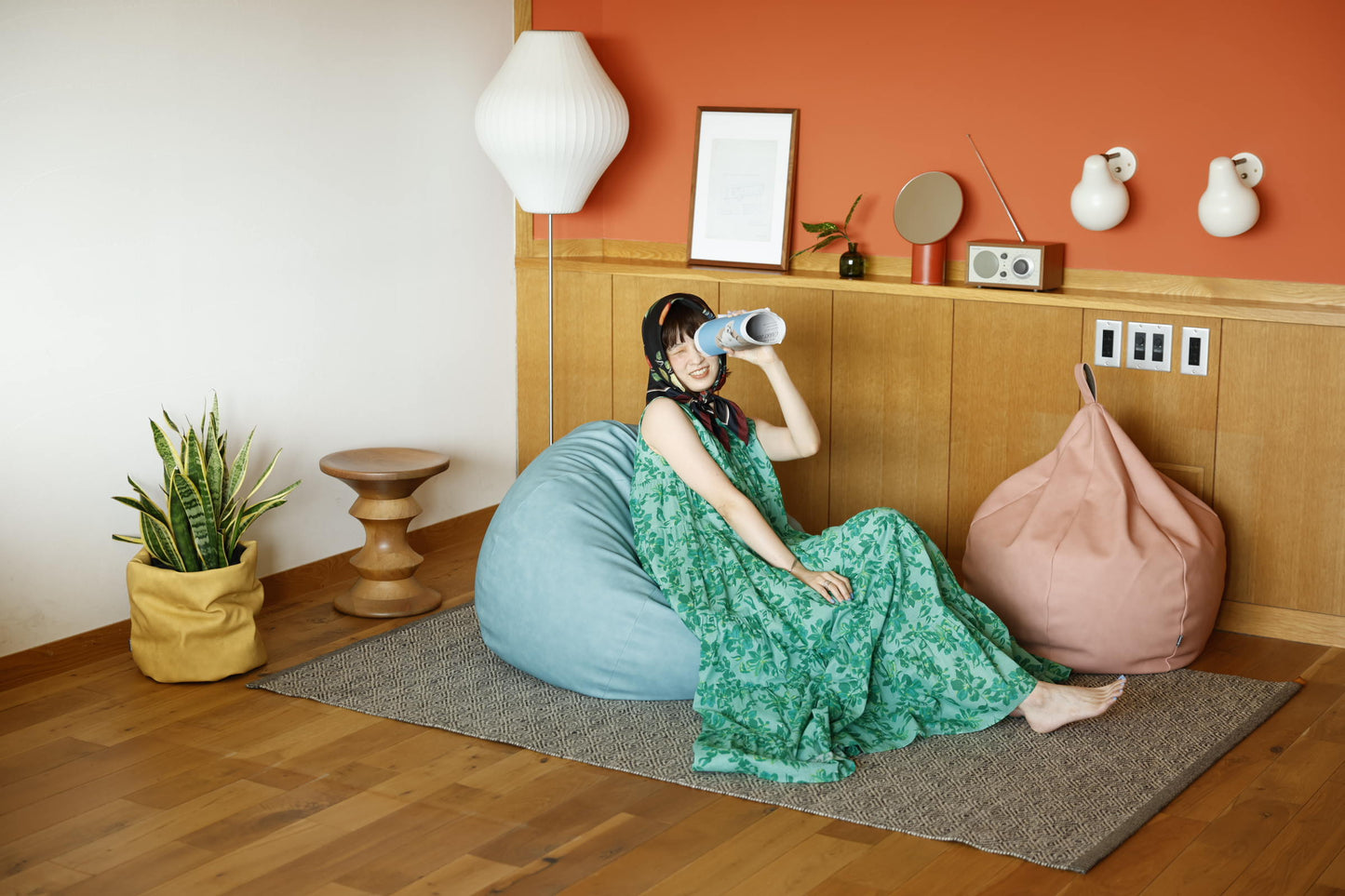 プレミアムレザー オニオンソファ170リットル