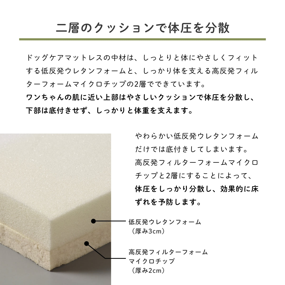 ドッグケア防水マットレス3Lサイズ