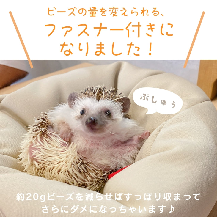 ハリネズミをダメにするクッション