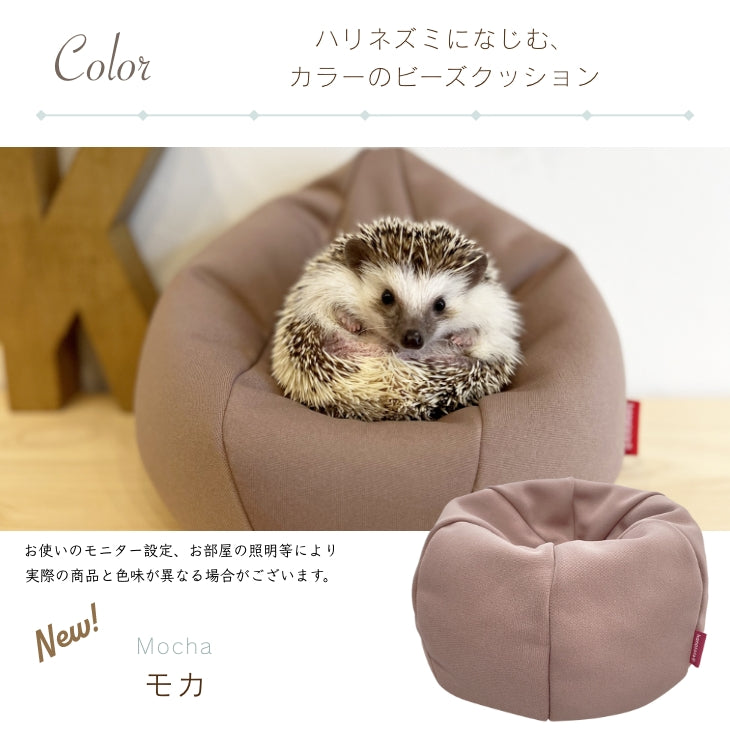 ハリネズミをダメにするクッション