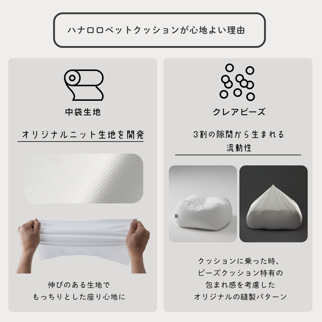 ペットクッションM ニットカバーセット