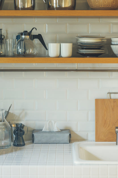 プレミアムレザー　ティッシュBOXカバー