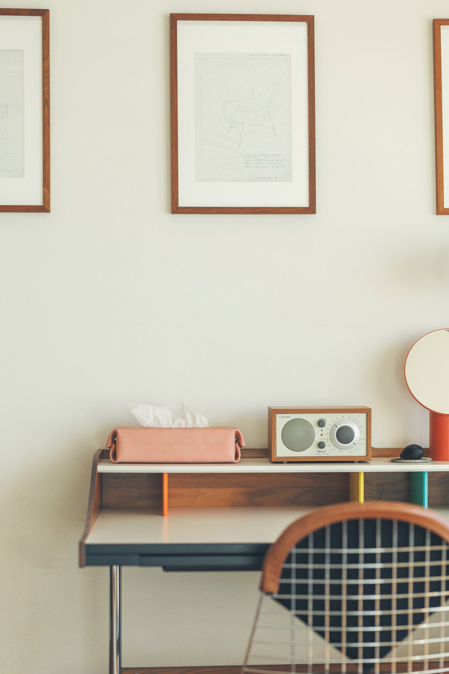 プレミアムレザー　ティッシュBOXカバー