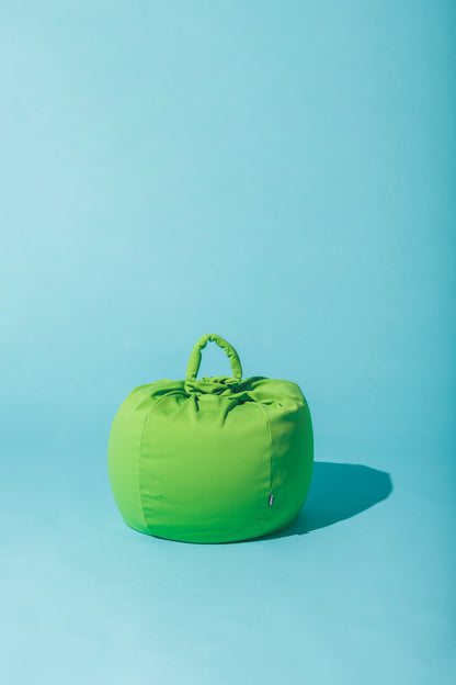 ビビットカラー ビーズバッグクッション