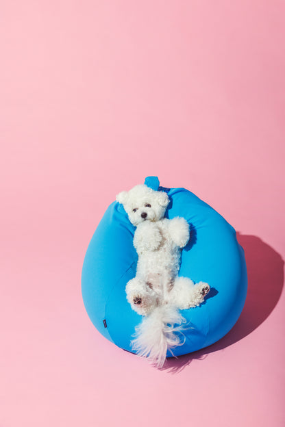 ビビットカラー ビーズバッグクッション