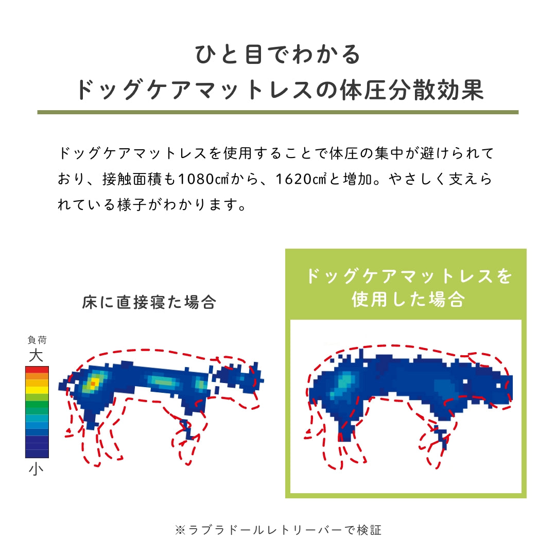 ドッグケア防水マットレス Lサイズ