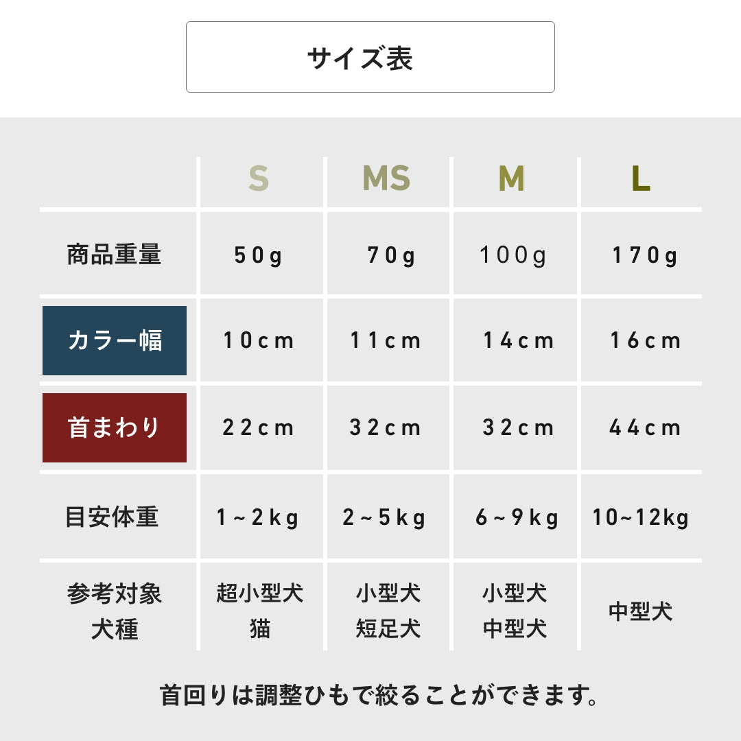 エリザベスカラー　撥水タイプ